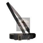 Black With Gold Sam Browne Kilt Belt